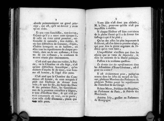 Lettre à M. le duc de ***