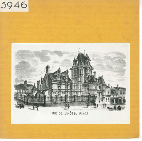 Angers : Hôtel Pincé (Catalogue exposition de 1895)