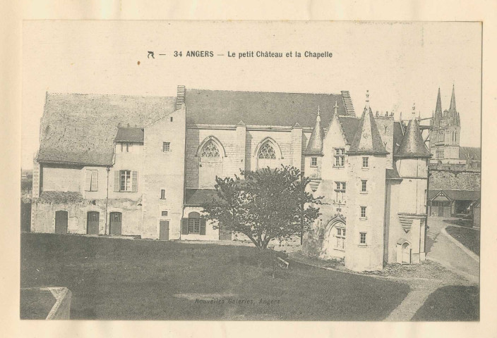 34. Angers. Le petit Château et la Chapelle