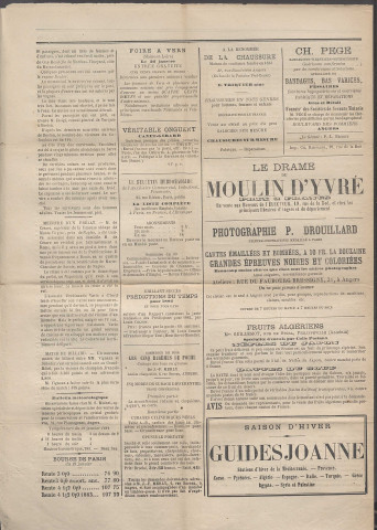 Le postillon. 23 janv. 1884 (2e année, n° 22)