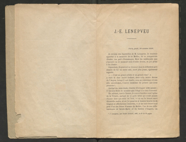 J.-E. Lenepveu, peintre