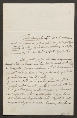 La Fons de Melicoq, Alexandre de