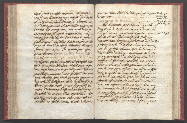 Journal de mes observations dans les differents voyages que j'ay faits pour voir l'éruption du Vesuve