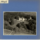 Luché-Pringé : Château de Gallerande, vue aérienne