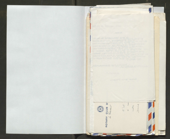 Correspondance passive de Pierre-Jean David d'Angers provenant de la collection d'André Bruel, et notes et pièces diverses. Dossier 3, Notes et pièces diverses