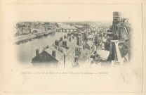 9. Angers. Vue sur la Maine et la Basse Ville prise du Château
