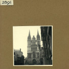 Angers : Cathédrale Saint-Maurice, façade