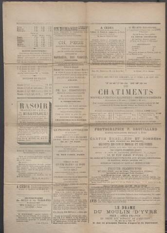Le postillon. 18 avril 1884 (2e année, n° 106)