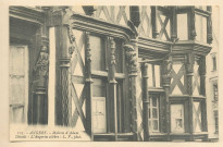 123. Angers. Maison d'Adam. Détails. L'Angevin célèbre