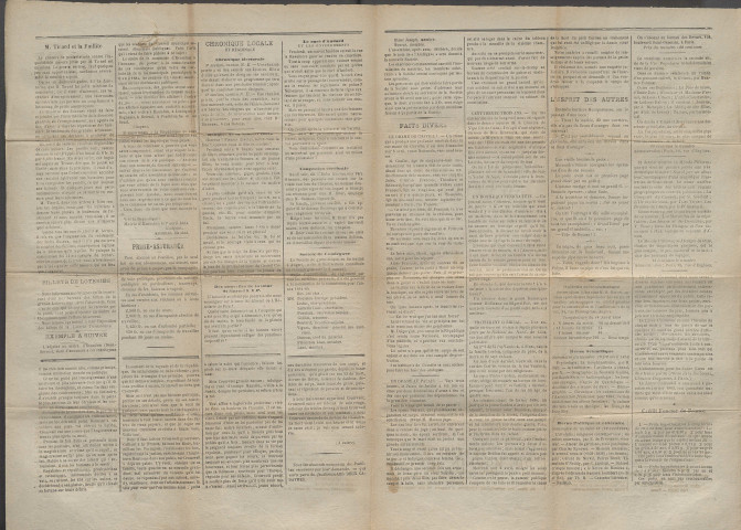 Le postillon. 15-16 avril 1884 (2e année, n° 104)
