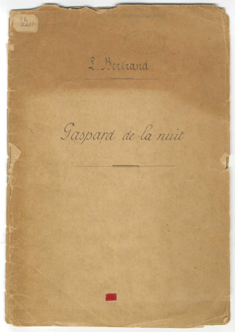 Gaspard de la nuit, fantaisie à la manière de Rembrandt et de Callot
