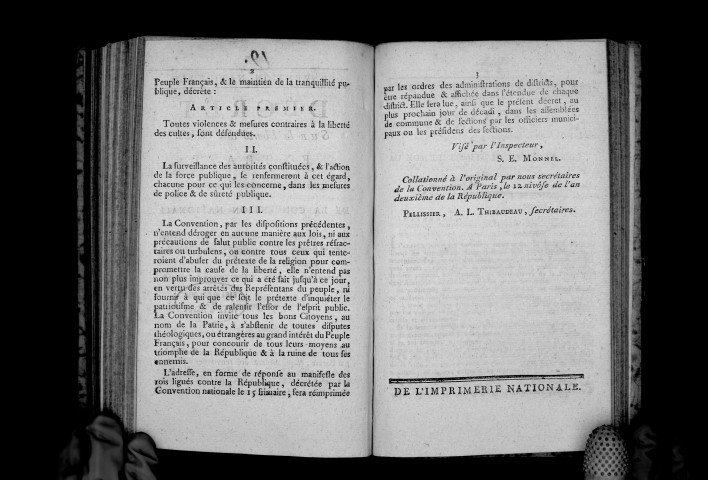 Décret sur la liberté des cultes