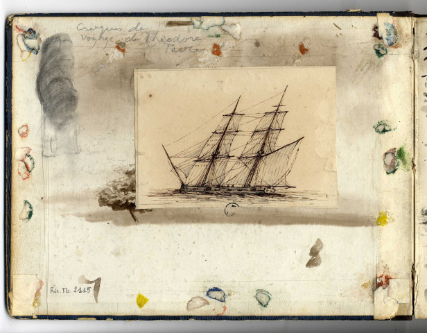 Croquis de voyage de Théodore Pavie