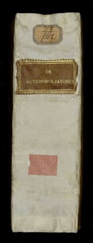 Lectura preclarissima D. Jasonis Mayni super nodoso titulo de actionibus Institutorum cum ejusdem additionibus nec non apostillis quamplurimum clarissimorum doctorum nuperime impressa cum tabula per modum numeri et alphabetum ordine suo novita edita