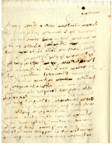 4 - Lettre à un sujet du roi de Bavière pour lui offrir son buste, en faisant mention du buste de l'Anglais Bentham