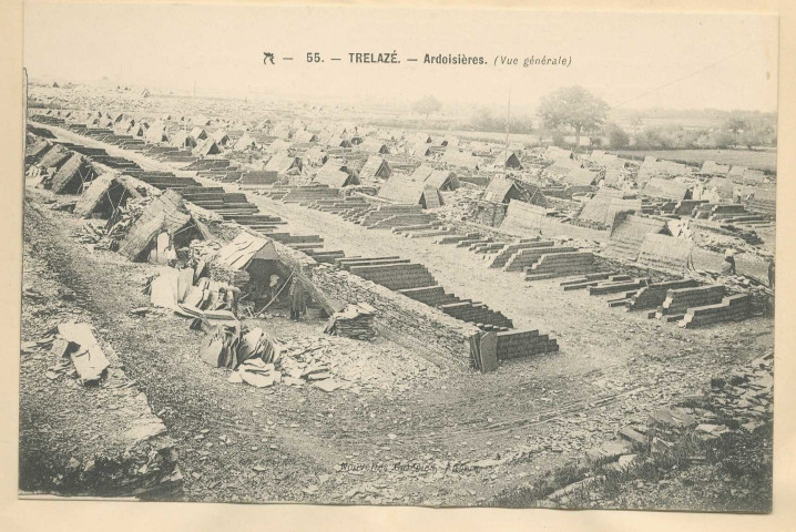 55. Trélazé. Ardoisières (vue générale)