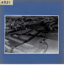 Tigné : Le bourg (vue aérienne)