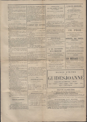Le postillon. 3 déc. 1883 (1re année, n° 41)