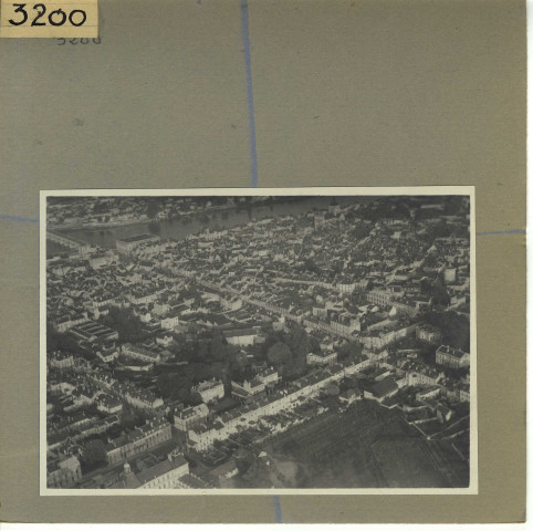 Saumur : Saumur, vue aérienne