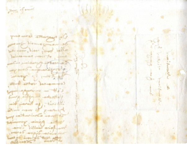 18 - Lettre de David d'Angers à Victor Hugo, 1830 ou 1831.