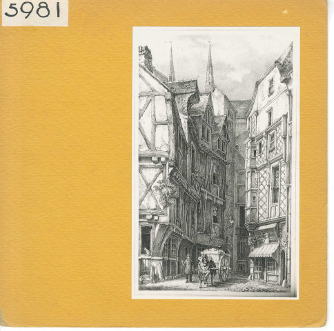 Angers : Place Sainte-Croix