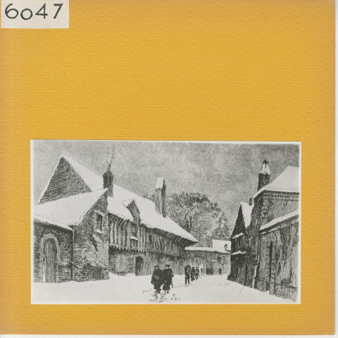 Angers : Cloître Saint-Martin (1885)