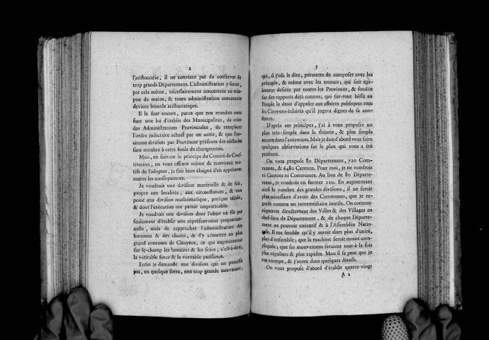 Plan de division du royaume et règlement pour son organisation, par M. le comte de Mirabeau