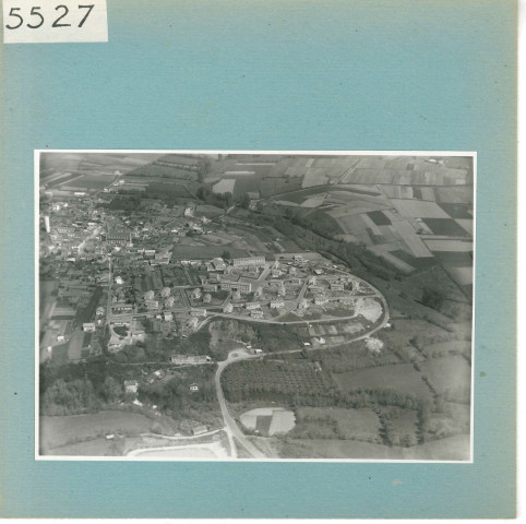 Saint-Crespin-sur-Moine : Vue aérienne