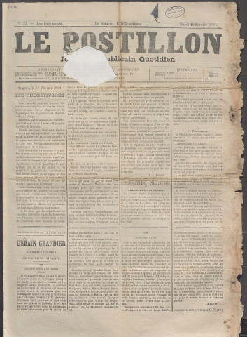 Le postillon. 19 fév. 1884 (2e année, n° 49)