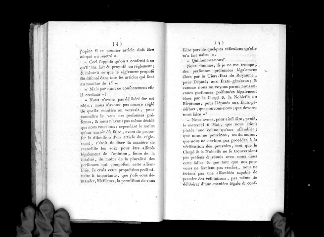 Seconde lettre du comte de Mirabeau à ses commettants. Séanees des Etats-généraux des 8, 9, et 11 mai 1789