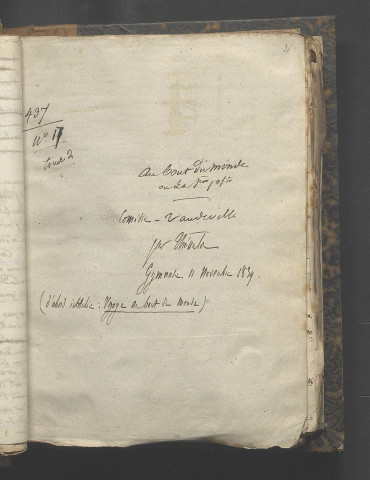 Au bout du monde ou La première Poste