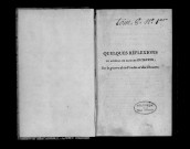 Quelques réflexions du général de brigade Dutertre sur la guerre de la Vendée et des chouans