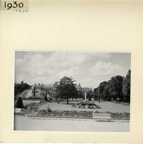 Angers : jardin du Mail