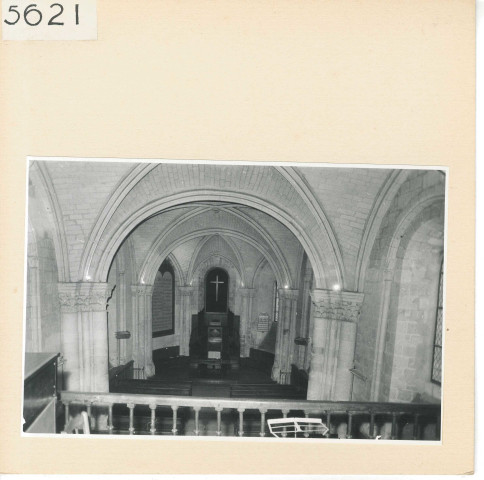 Angers : Temple protestant (intérieur)