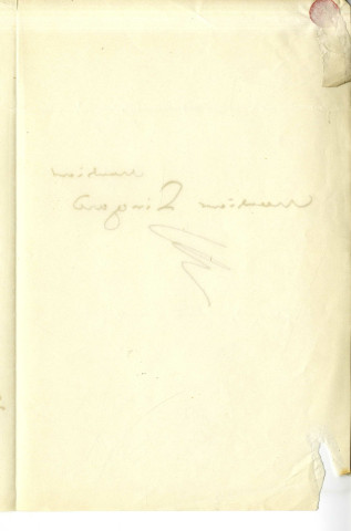 Pièce 4 - Lettre de David d'Angers à Antonius Pingard, chef du secrétariat de la commission centrale de l'Institut de France