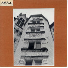 Montsoreau : Détails de l'escalier extérieur