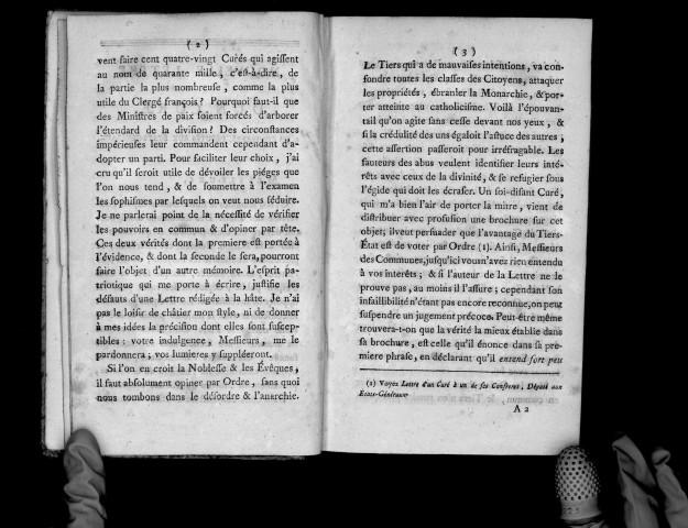 Nouvelle lettre d'un curé à ses confrères députés aux Etats-Généraux, par M. Grégoire