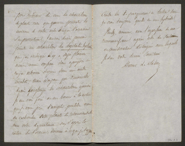 Dutour de Salvert, Augustin Amable