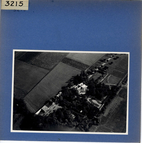 Angers : La Croix verte, vue aérienne