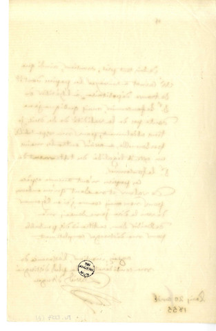 Pièce 7 - Lettre de David d'Angers