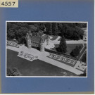 Luché-Pringé : Château de Gallerande (vue aérienne)