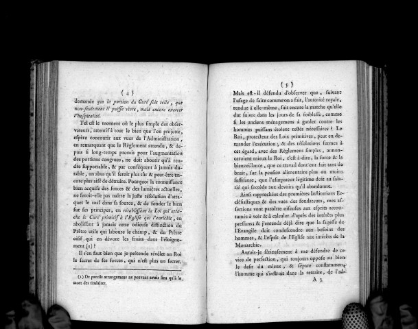 Sur l'ascendant aristocratique de la noblesse dans le clergé