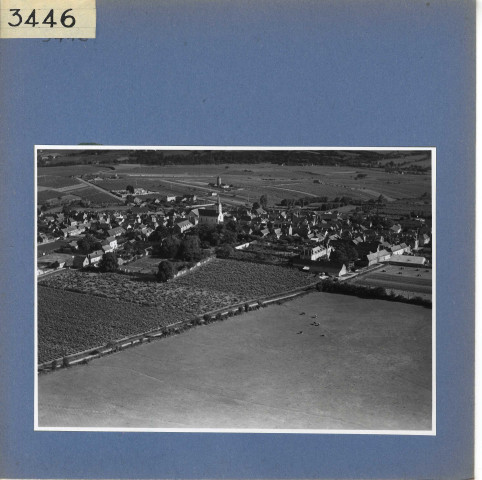 Beaulieu-sur-Layon : Vue aérienne