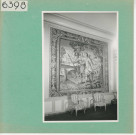 Les Verchers-sur-Layon : Château d'Echuilly, tapisserie de la bibliothèque