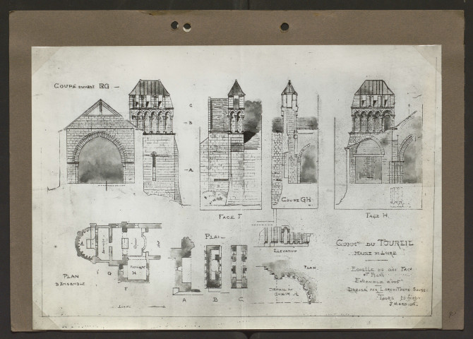 [Photographies des monuments du] Diocèse d'Angers : Le Thoureil - Vernantes