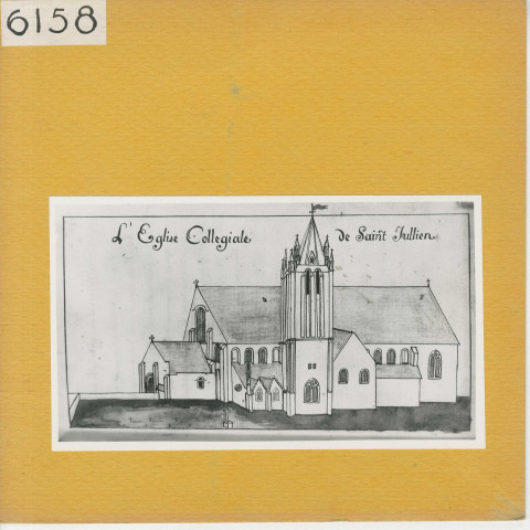 Angers : Eglise Saint-Julien (1716)