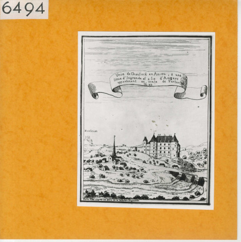Champtocé : Atlas Célestin Port, planche 36, gravure)
