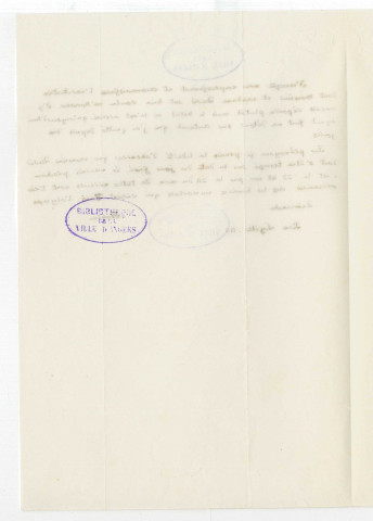 Correspondance de Boerne [à Pierre-Jean David d'Angers]