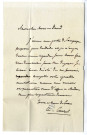 Pièce 2 - Lettre d'Armand Carrel à Pierre-Jean David d'Angers