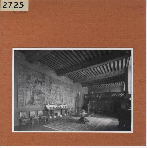 Brissac : Château de Brissac, salles